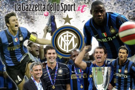 Team dari LEGA CALCIO peraih treble winners 2010